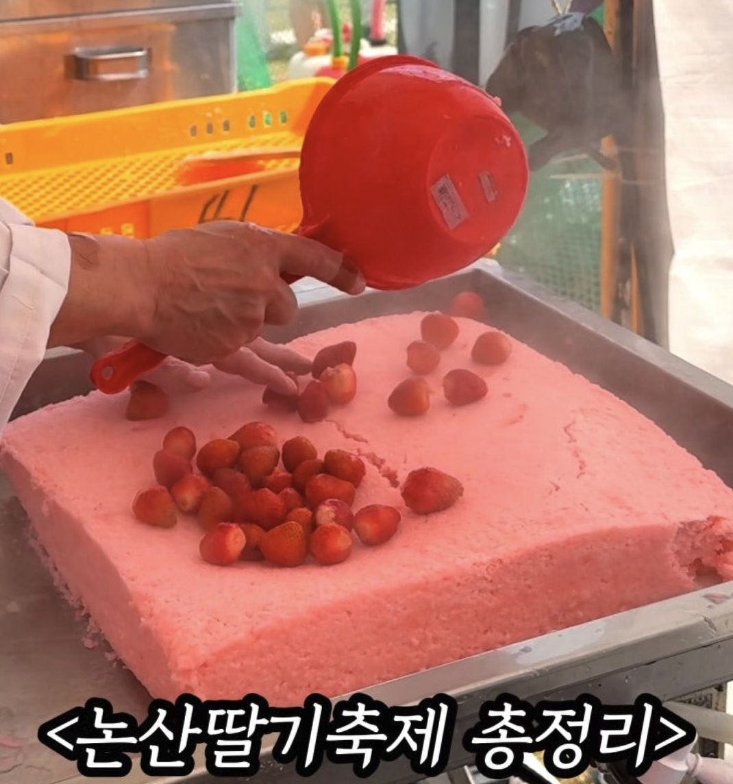 2026 논산 딸기축제 지도 및 일정 안내 리플렛 다운로드 받기